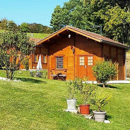 Chalet Charmant A Dausse Avec Piscine Et Jardin Exterior foto